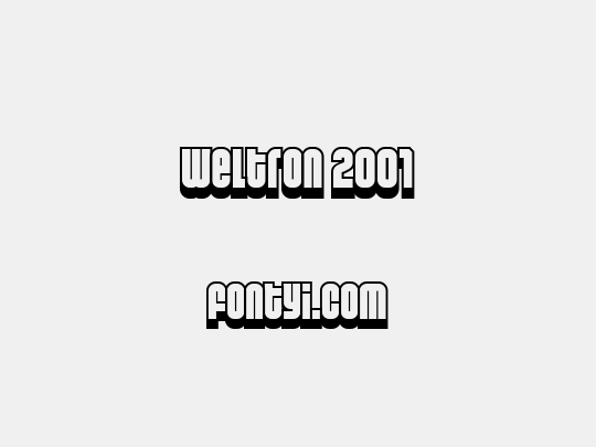 Weltron 2001