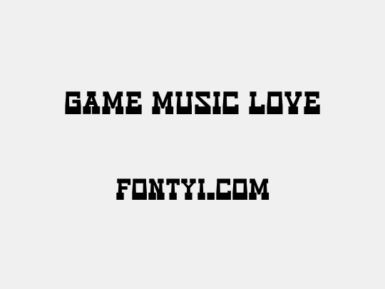 Game Music Love