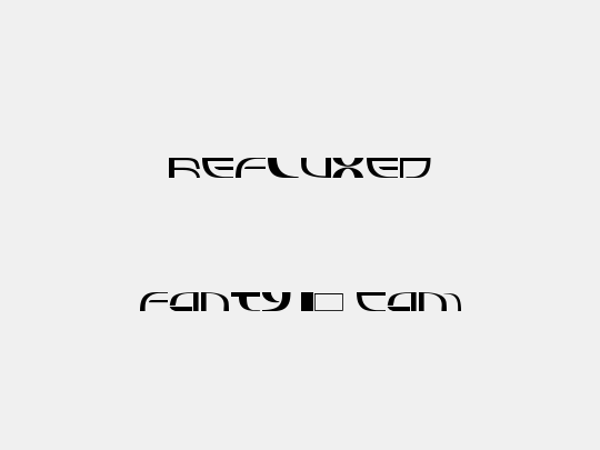 Refluxed