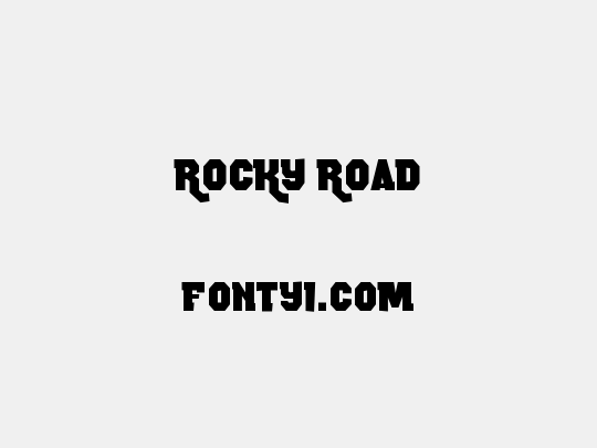 Rocky Road