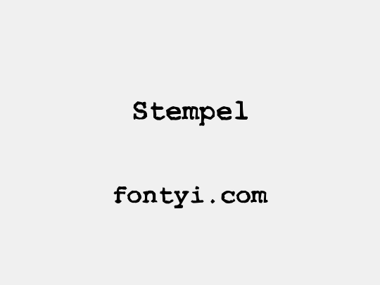 Stempel