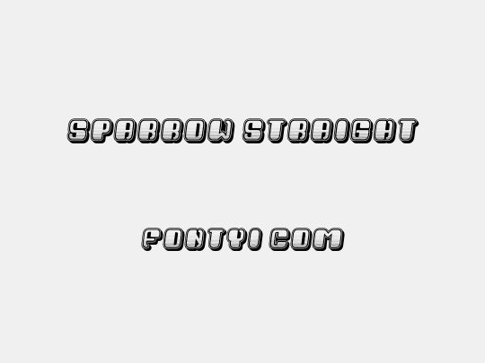 Sparrow Straight
