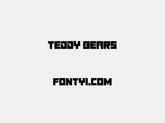 Teddy Bears