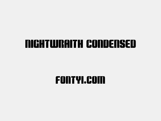 Nightwraith Condensed