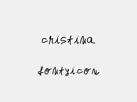 cristina