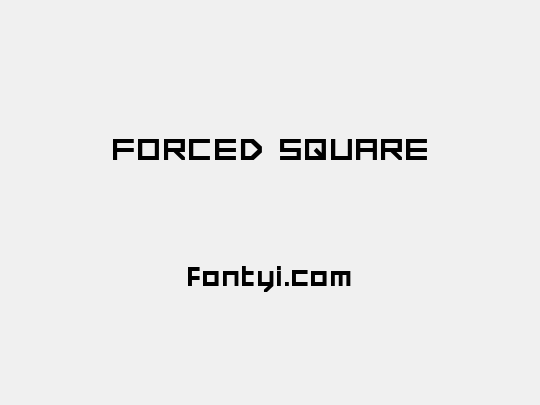 FORCED SQUARE