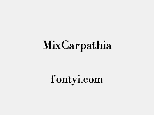MixCarpathia