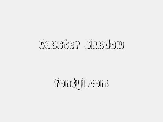 Coaster Shadow