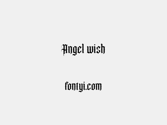 Angel wish