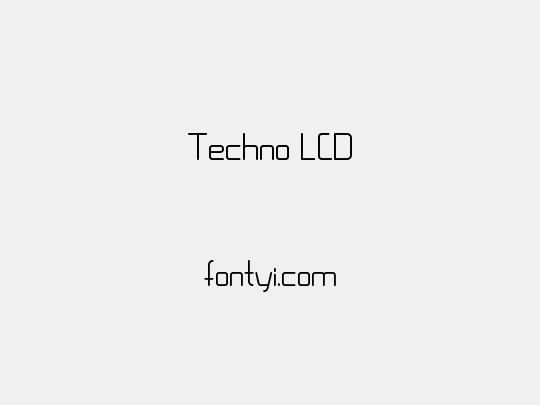 Techno LCD
