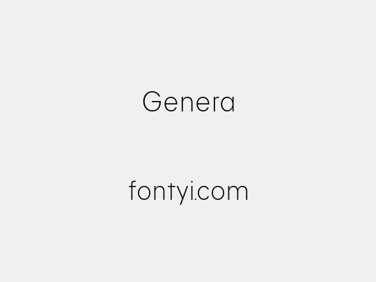 Genera