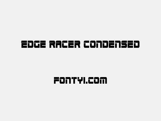 Edge Racer Condensed