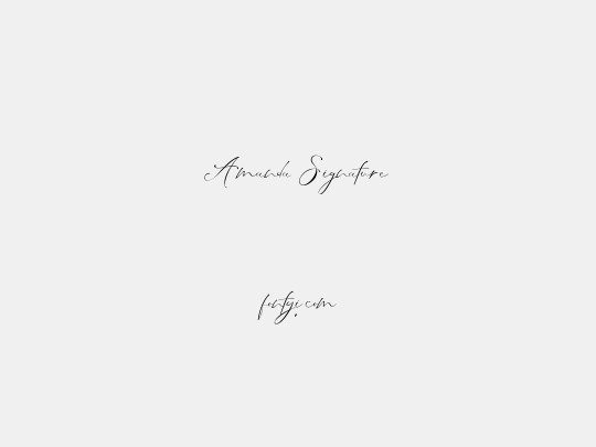 Amanda Signature