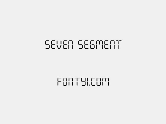 Seven Segment