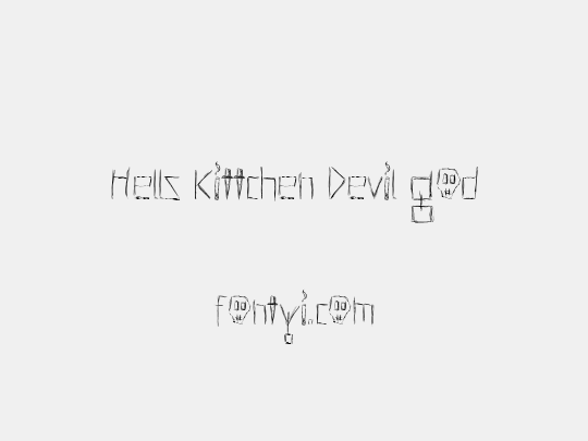 Hells Kittchen Devil God