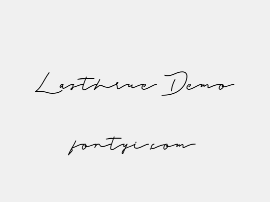 Lasthrue Demo
