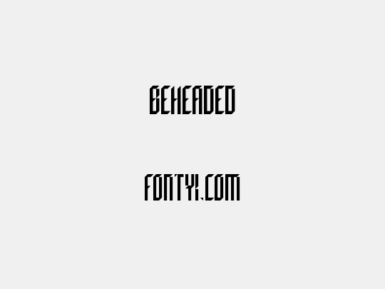 Beheaded