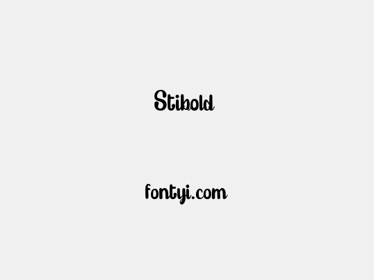 Stibold 