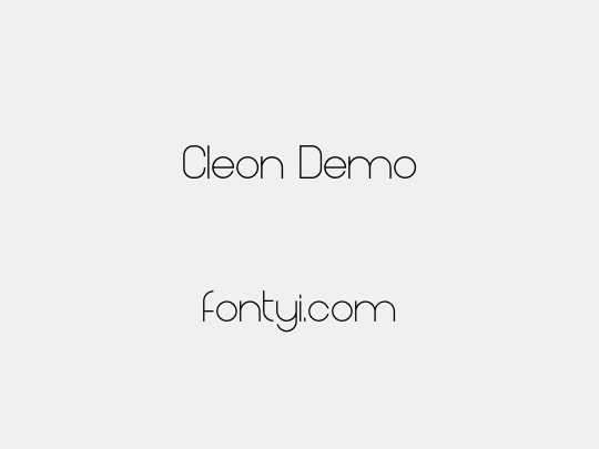 Cleon Demo