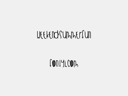 WeekendSummerFun