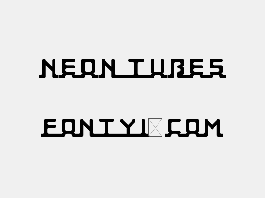 Neon Tubes