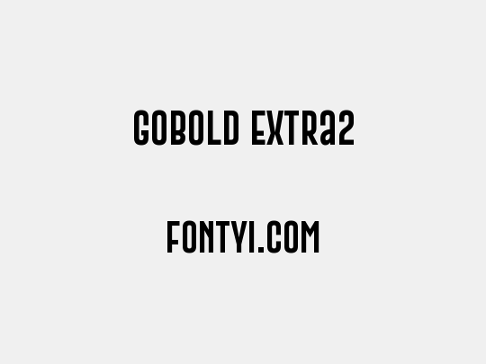 Gobold Extra2