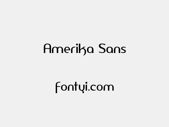 Amerika Sans