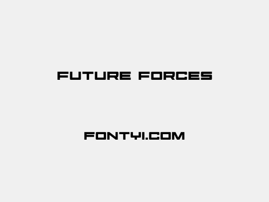 Future Forces