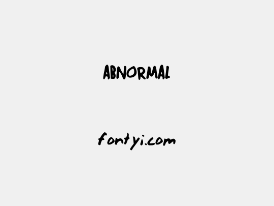 ABNORMAL