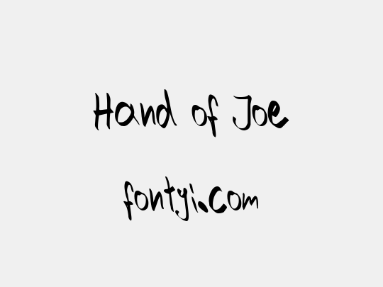 Hand of Joe