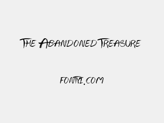 The Abandoned Treasure