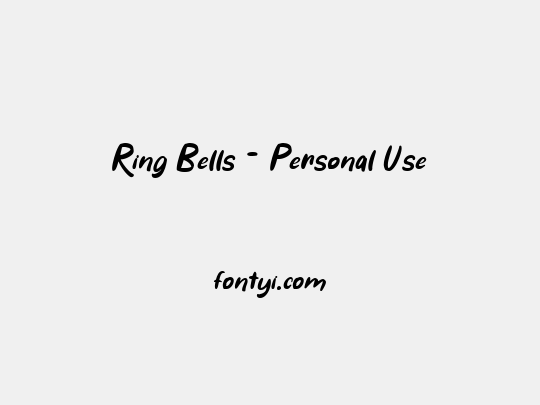 Ring Bells - Personal Use