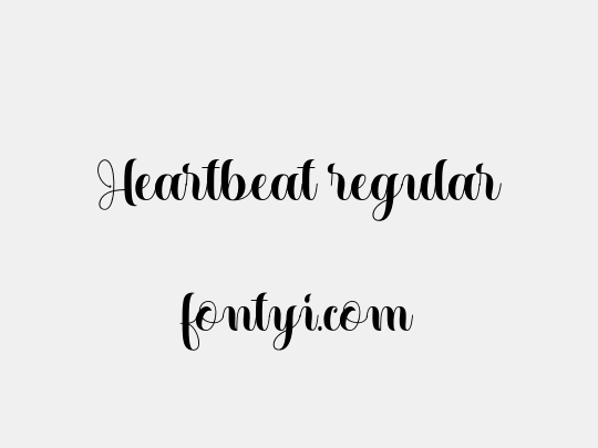 Heartbeat regular