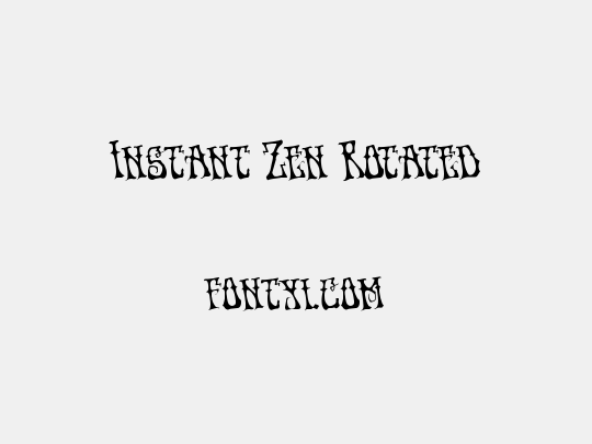 Instant Zen Rotated