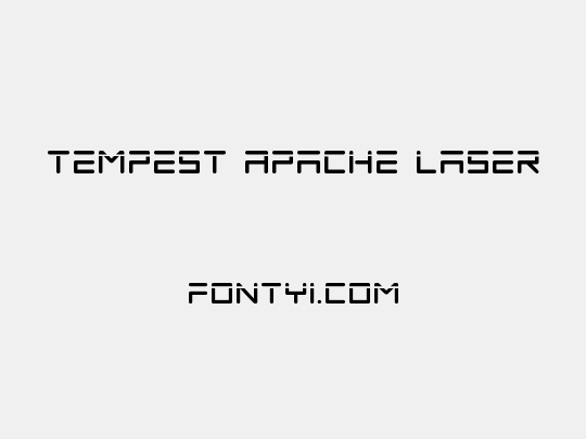 Tempest Apache Laser