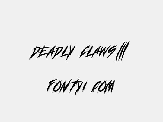 DEADLY CLAWS[