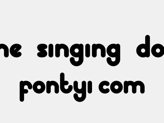 dingo the singing dog DEMO