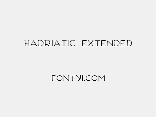 Hadriatic Extended