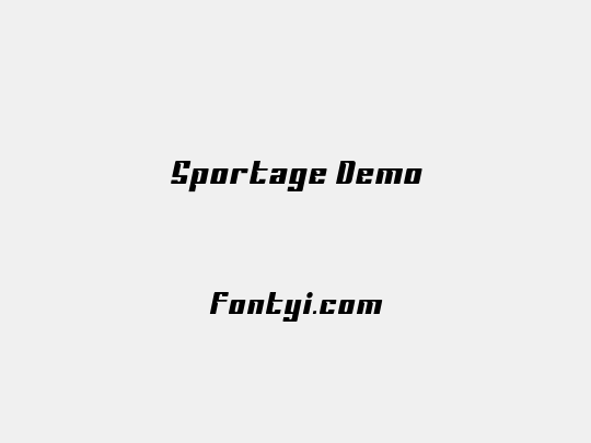 Sportage Demo