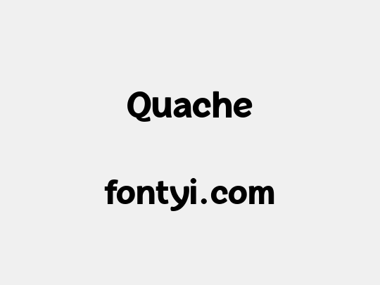 Quache