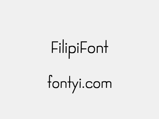 FilipiFont