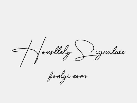 Housttely Signature