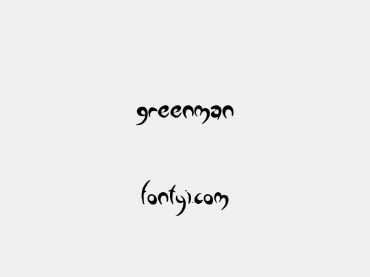 Greenman