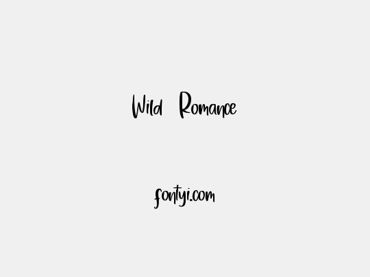 Wild  Romance