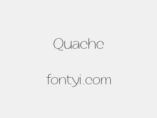 Quache