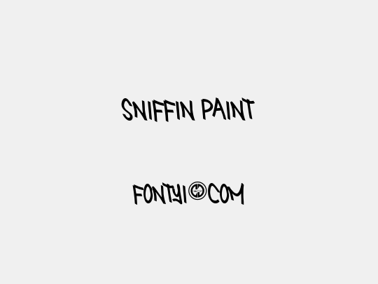 Sniffin Paint 