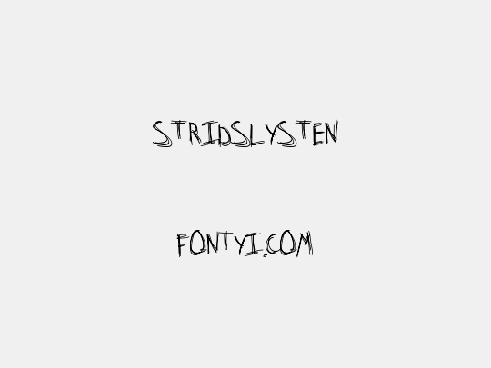Stridslysten