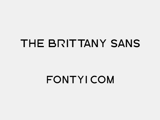 The Brittany Sans