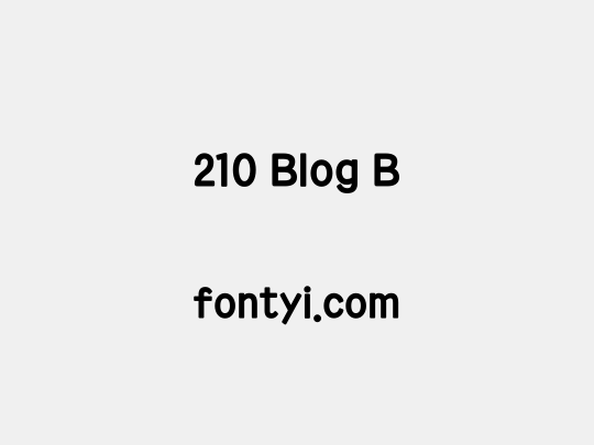 210 Blog B