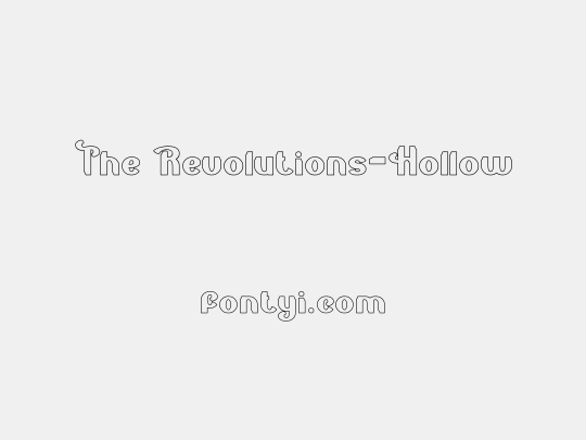 The Revolutions-Hollow